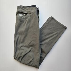 Kuhl Kanvus Jeans Mens 31x34 Green Outdoor Pants Hiking ZP